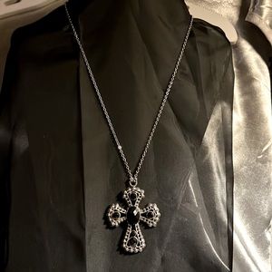 Cross with Silver Chain